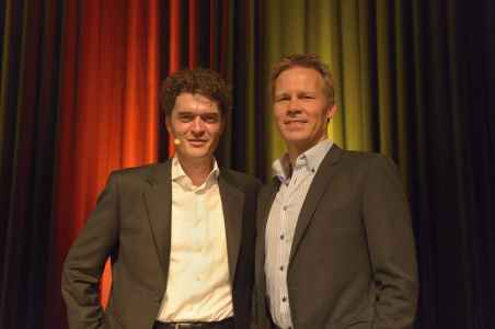 Volker Siegle mit Dirk Engehausen