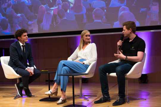 Volker Siegle, Eva Korte und Stefan Zender