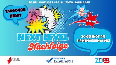 21.10. Next Level Nachfolge