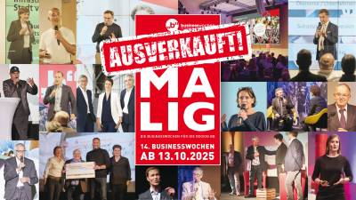 13.10. Alles, was es jetzt braucht – die Businesswochen für die Region BB – Auftaktveranstaltung