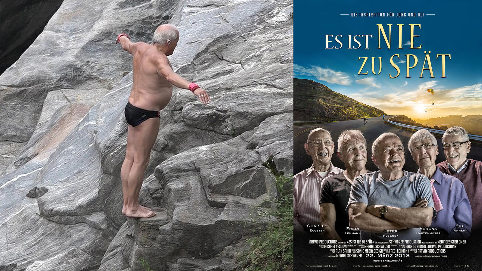 es ist nie zu spaet