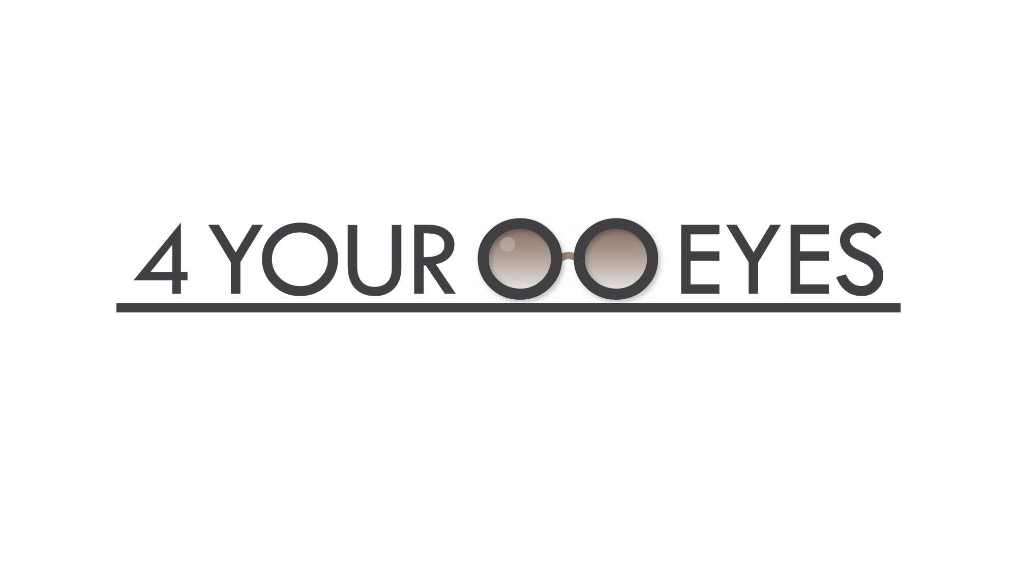 4 YOUR EYES Logo endf mitSchatten