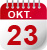 Kalender 23102018