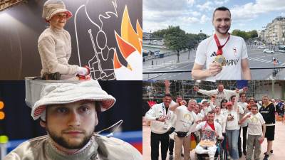 17.3. Maurice Schmidt, Paralympicssieger und Vizeeuropameister im Fechten